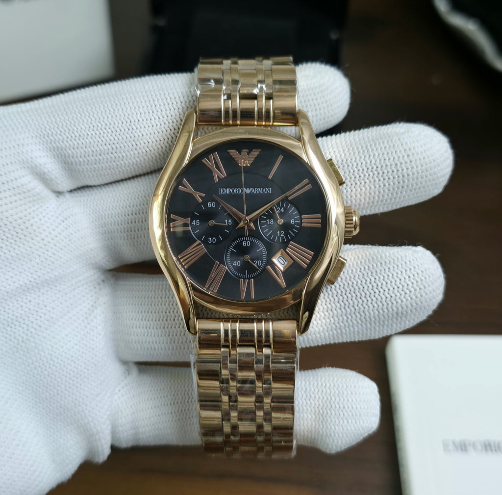 Emporio Armani Valente Rose Gold (3 Colours)