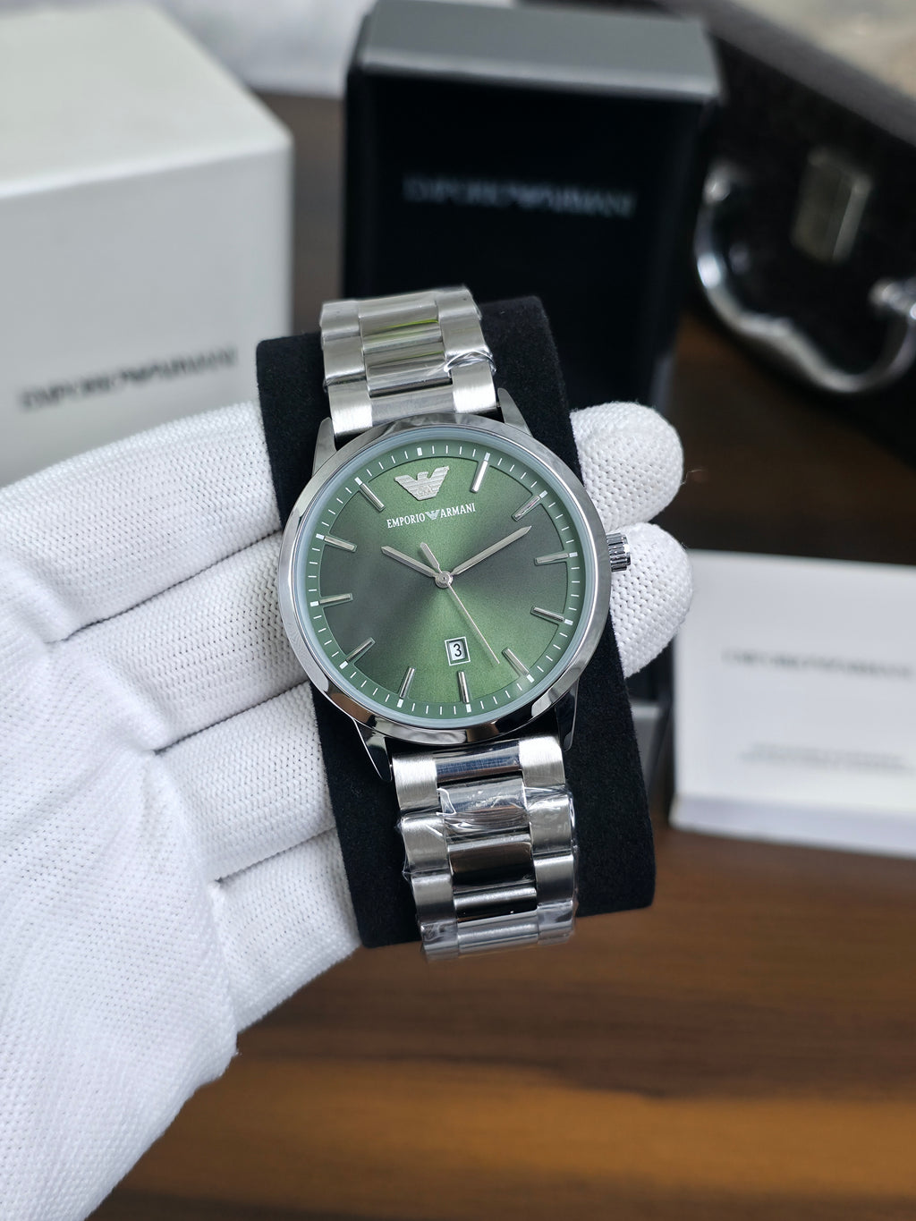 Emporio Armani Ruggero AR11575 Silver
