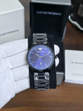 Emporio Armani AR11731 Black Blue Dial