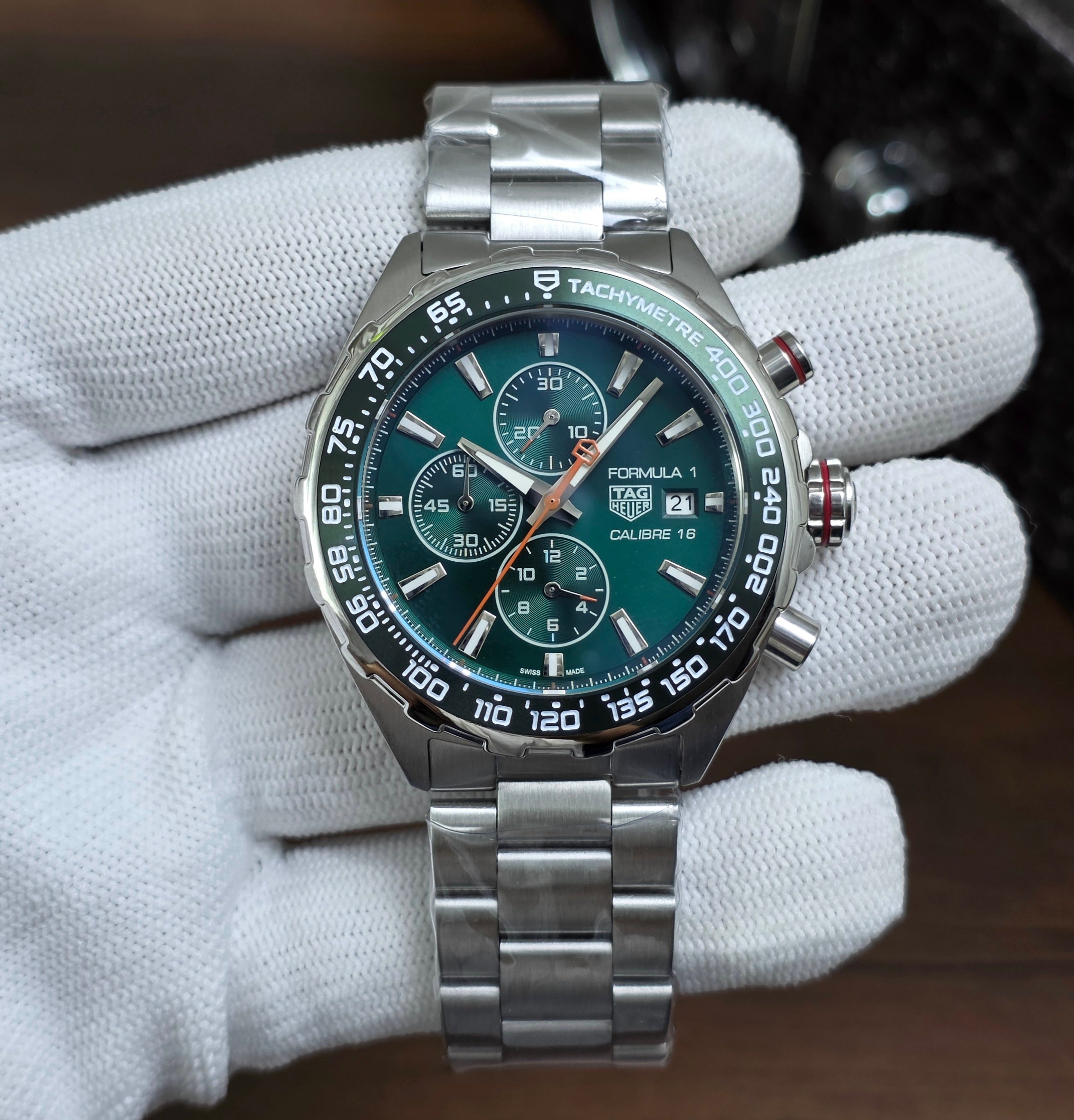 TAG Heuer Formula 1 Chronograph Green (Quartz)