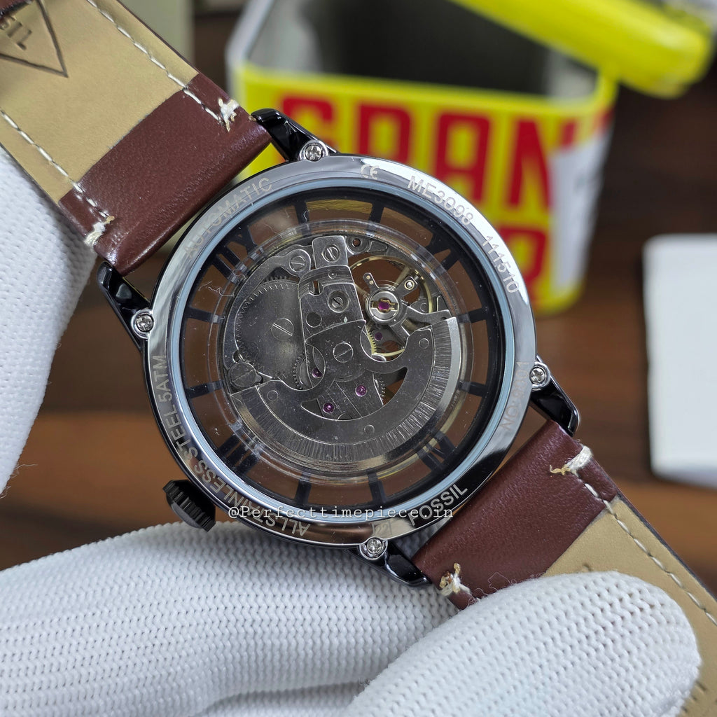 Fossil Townsman Automatic (skeleton dial) Brown
