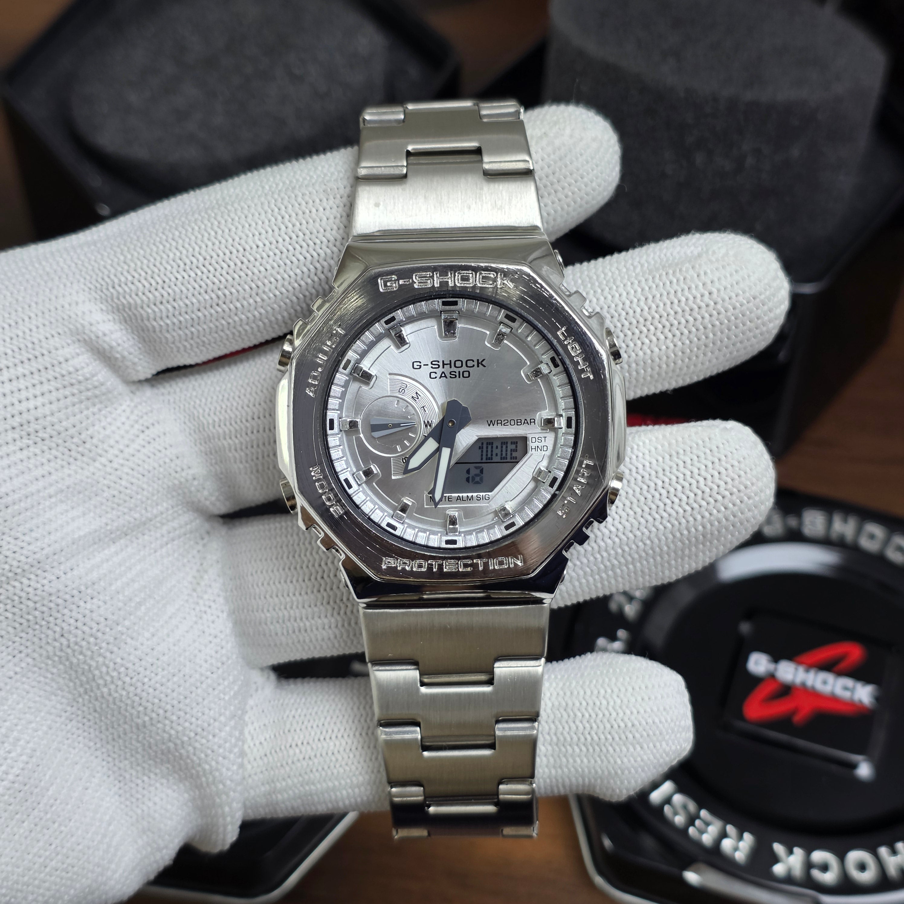 Casio G-Shock GM-2110D Metal 2 Colours