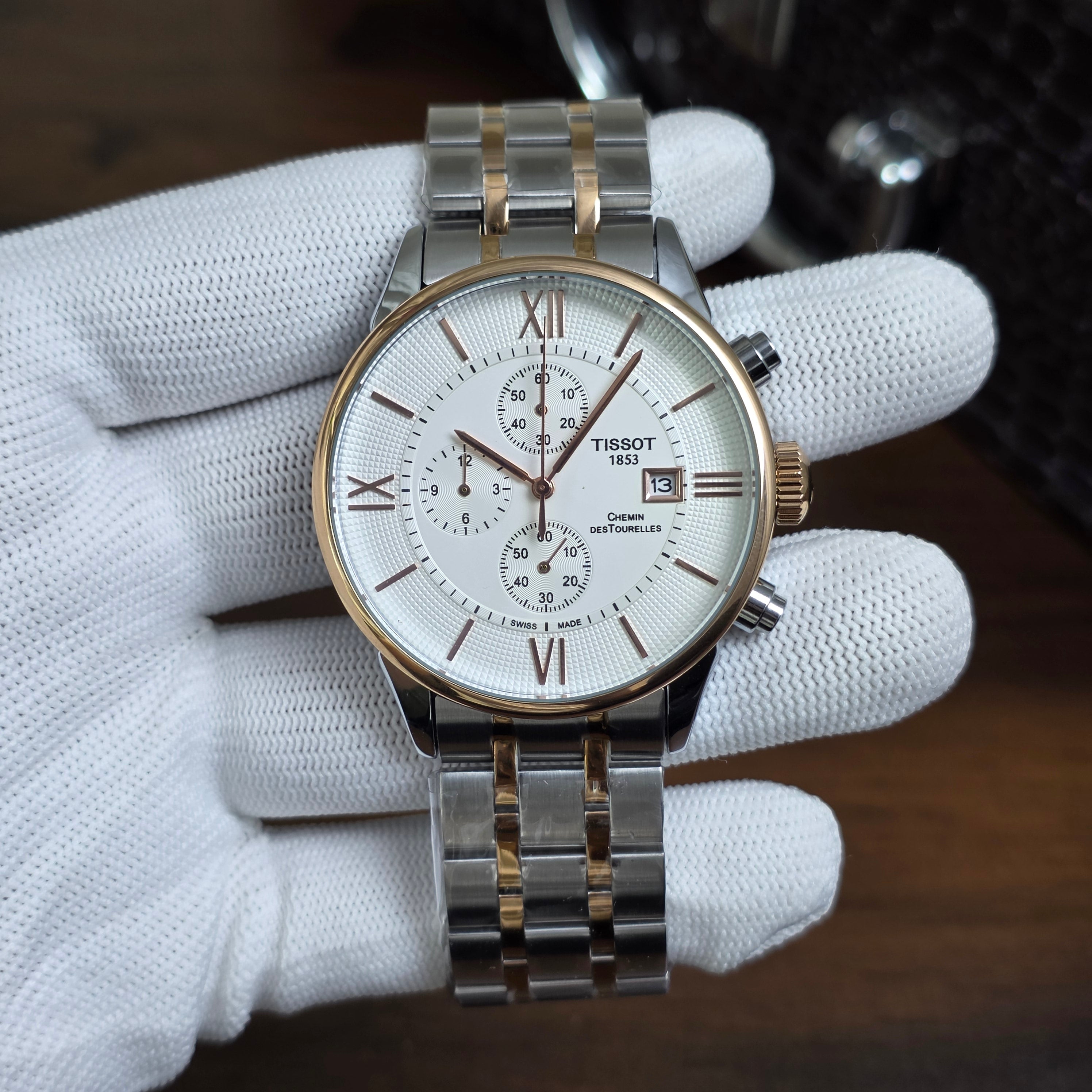 Tissot 1853 Chronograph Classic 4 Colours Two Tone