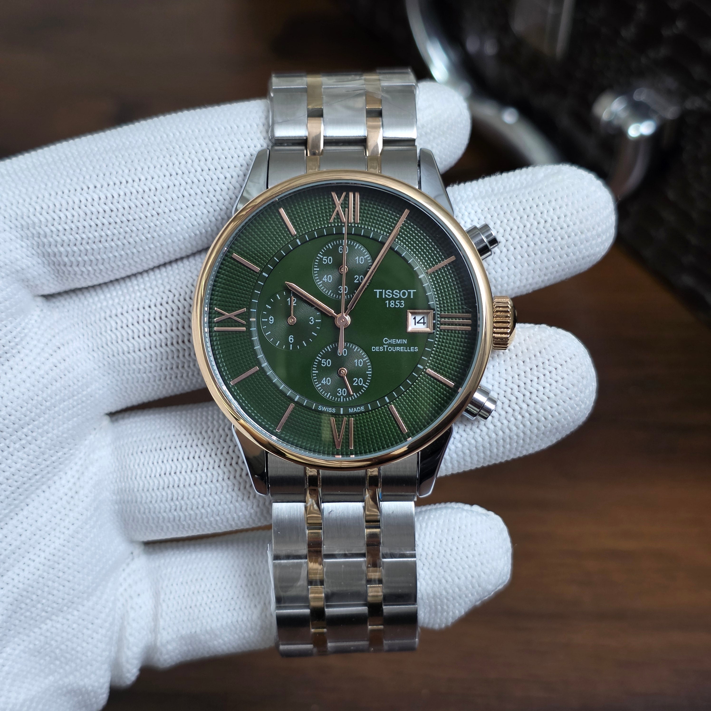 Tissot 1853 Chronograph Classic 4 Colours Two Tone