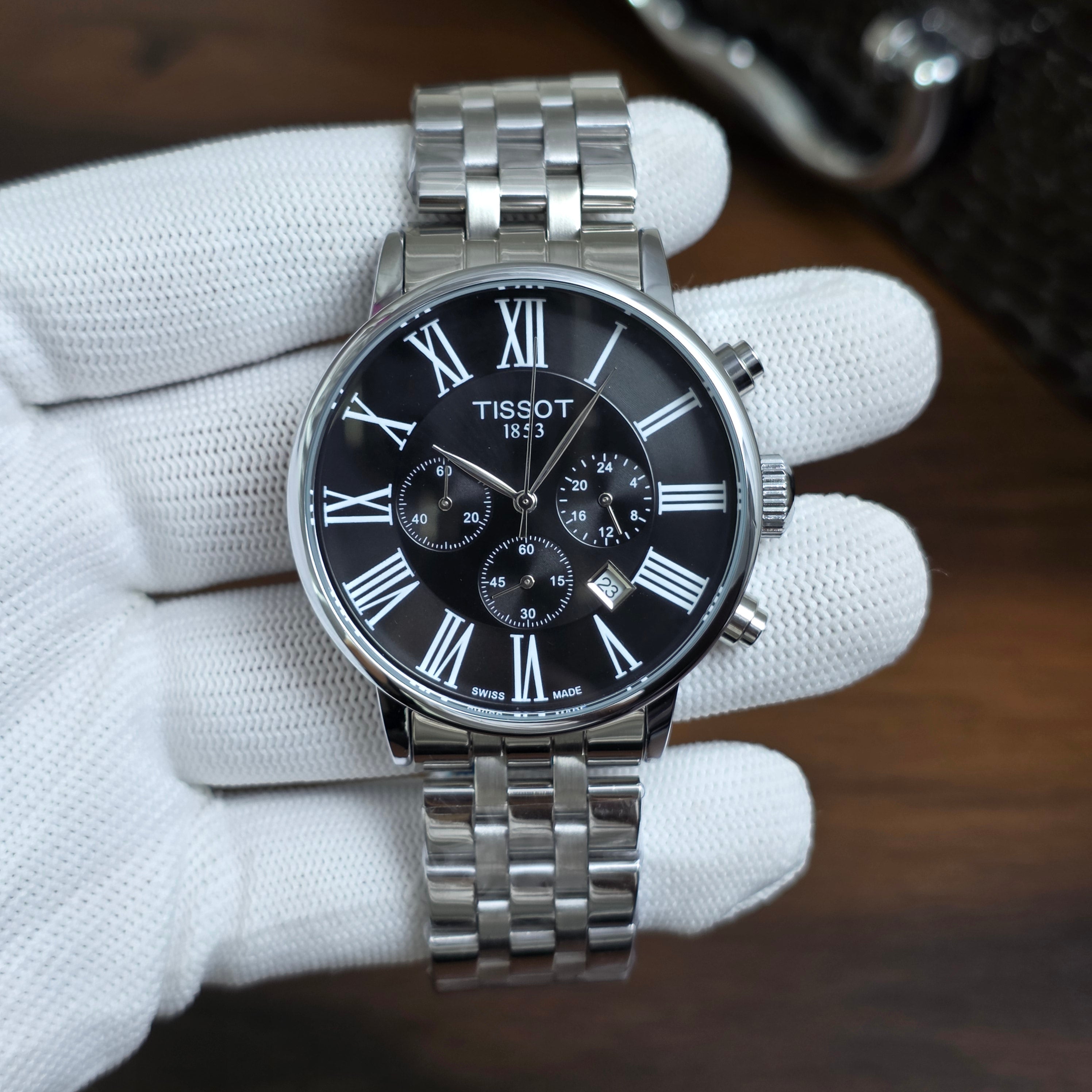 Tissot 1853 Chronograph – Classic 3 Colours Silver