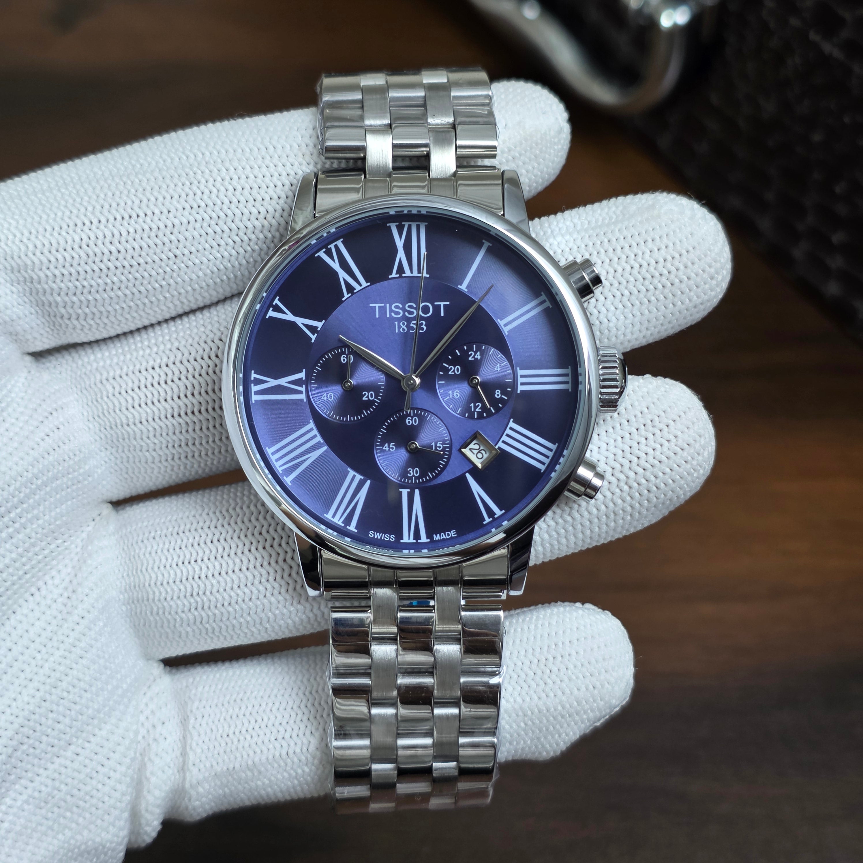 Tissot 1853 Chronograph – Classic 3 Colours Silver