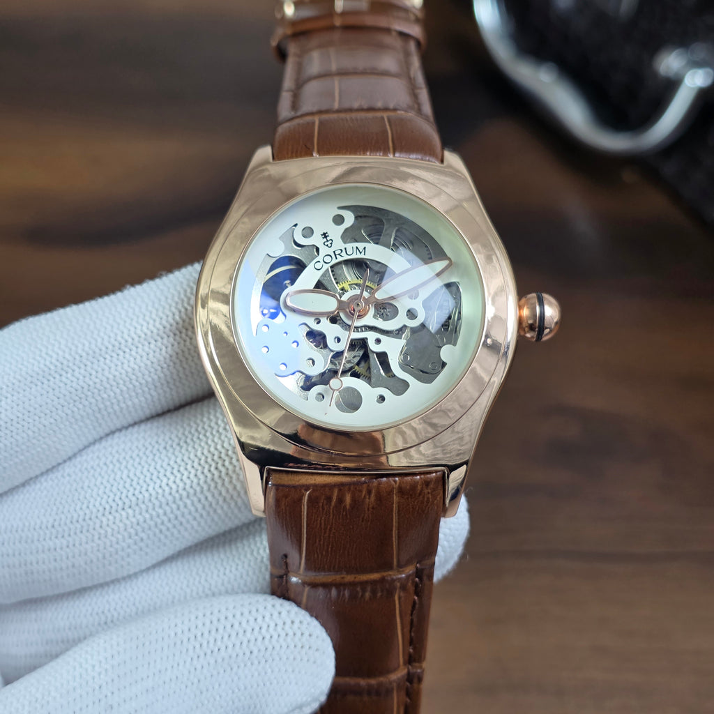 Corum Bubble Skeleton Dial 2 Colours
