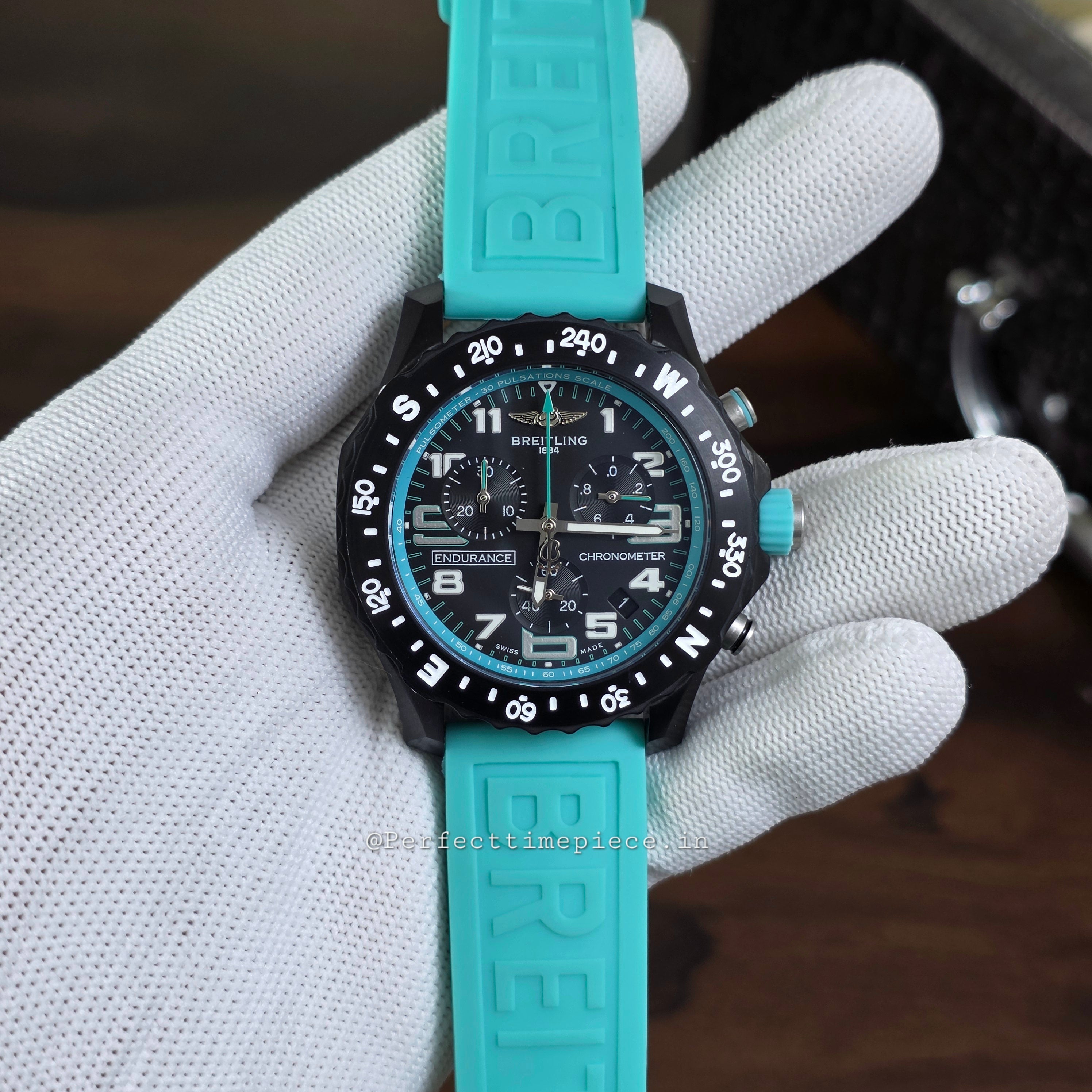 Breitling Endurance Pro – Vibrant Turquoise Edition