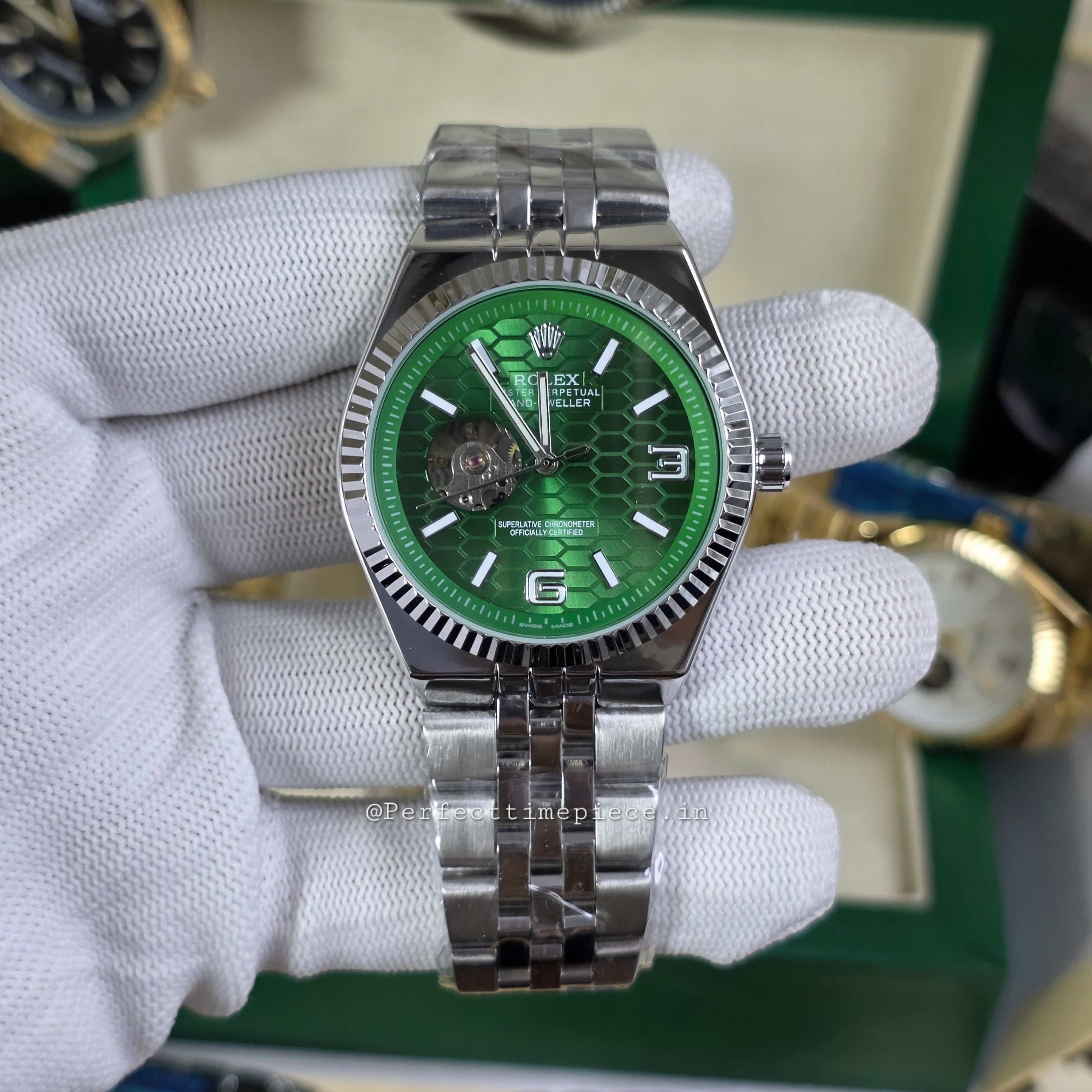 Rolex Oyster Land-Dweller Open Heart Automatic 4 Colours