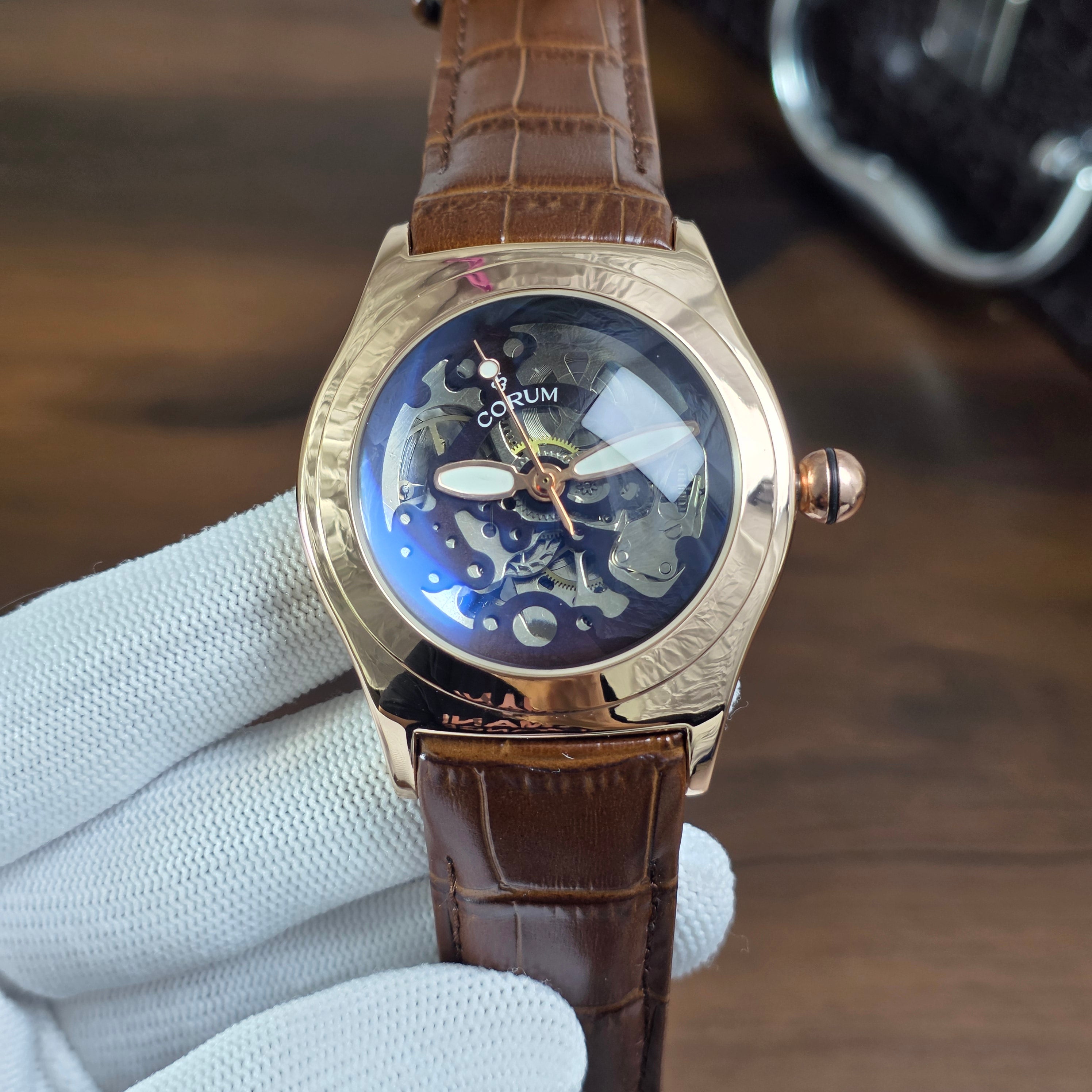 Corum Bubble Skeleton Dial 2 Colours