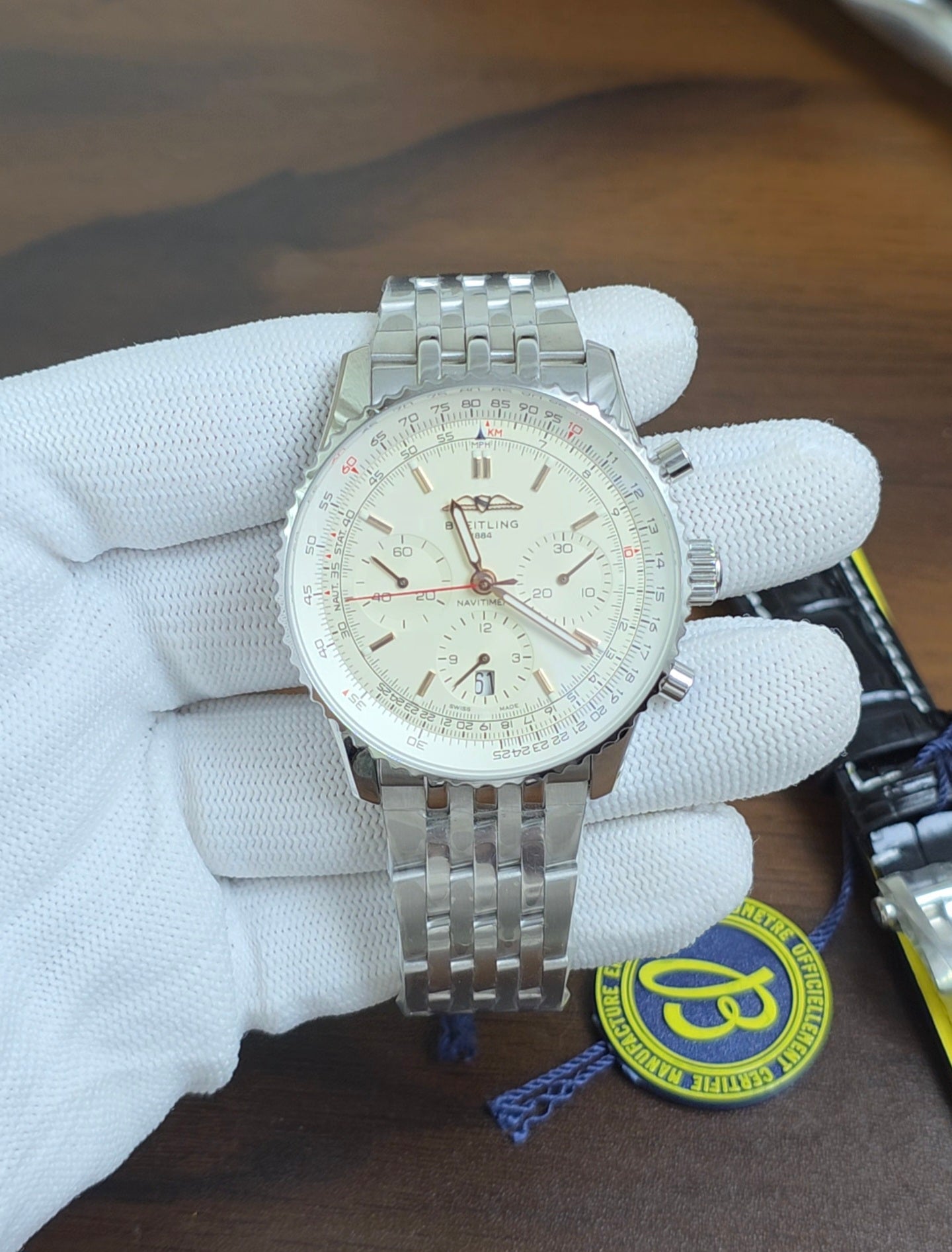 Breitling Navitimer B01 Chronograph 41 AB0139211G1A1  (Swiss Eeta)