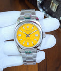 Rolex Oyster Perpetual 41 Yellow Dial Reference (124300)