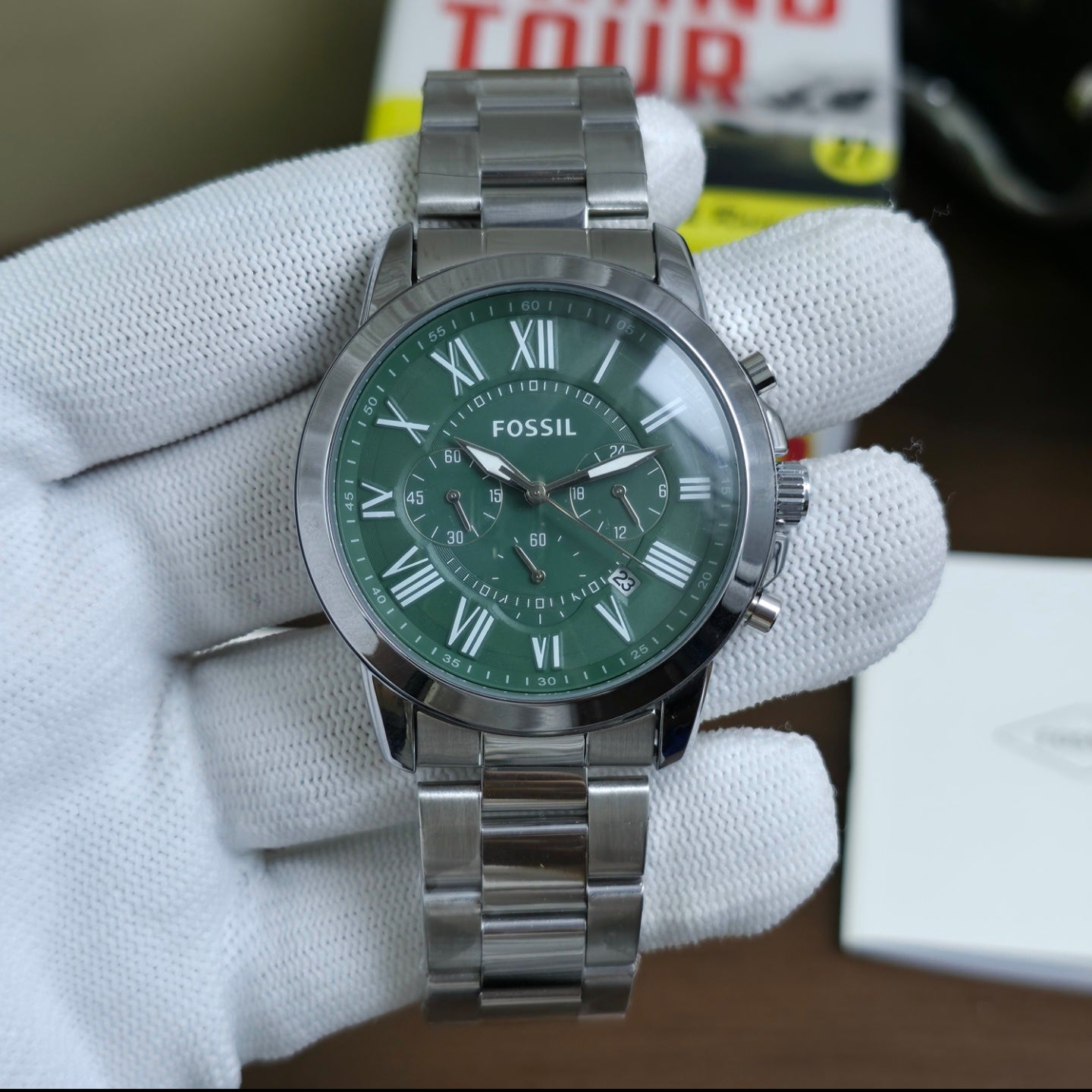 Fossil Grant Chronograph Watch 4 Colours
