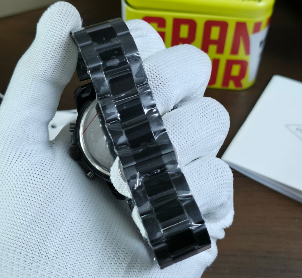 Fossil Grant Chronograph Black Two Colours