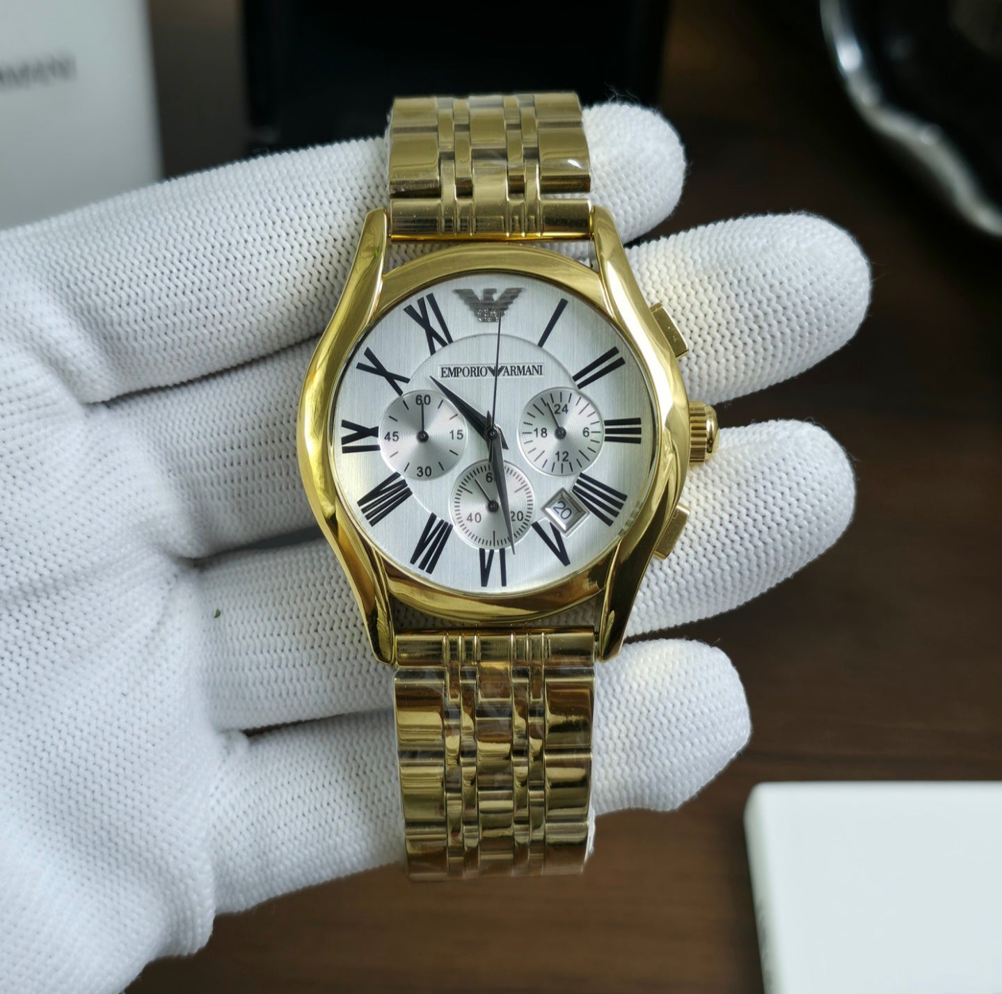 Emporio Armani Valente Gold 2 Colours