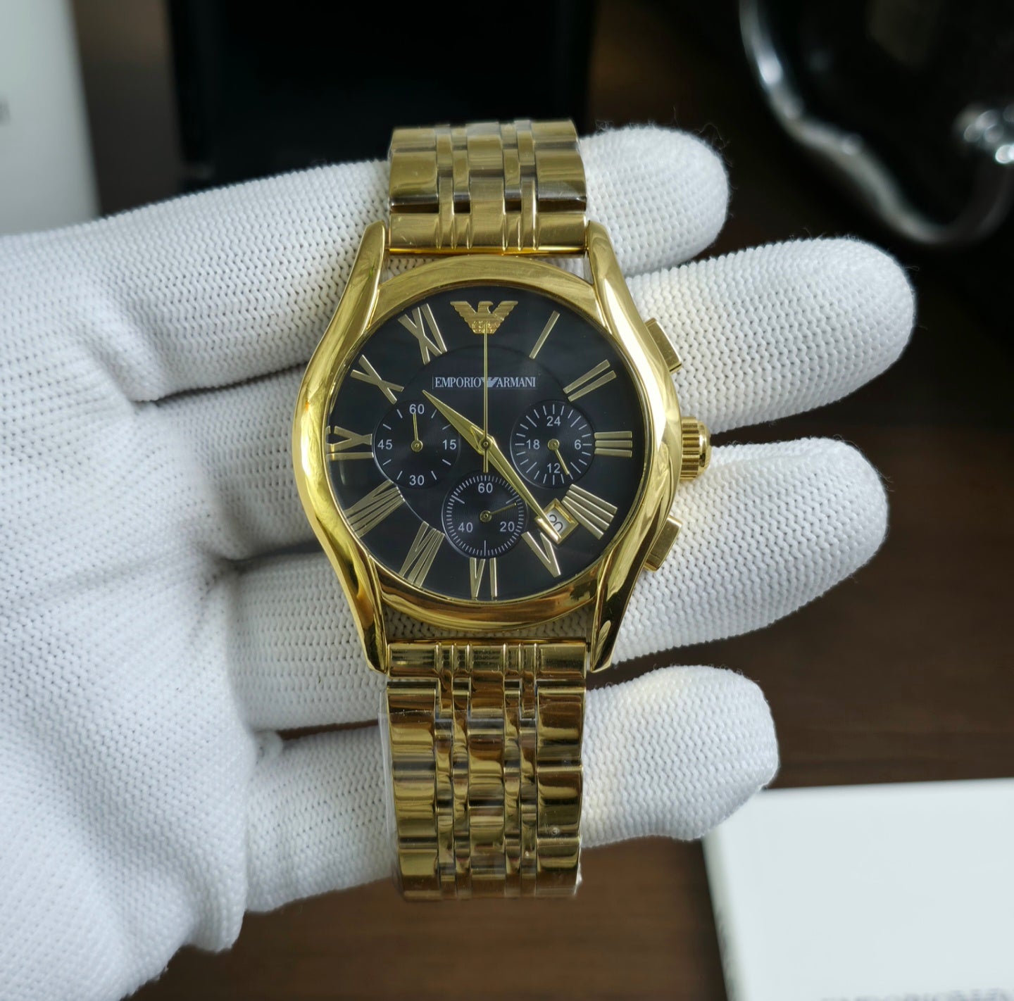 Emporio Armani Valente Gold 2 Colours
