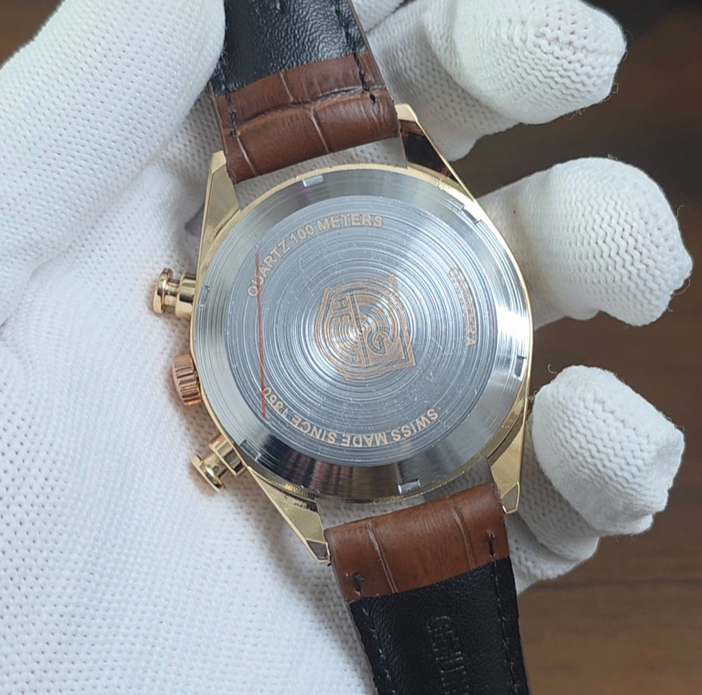 TAG Heuer Carrera Mikrograph Brown