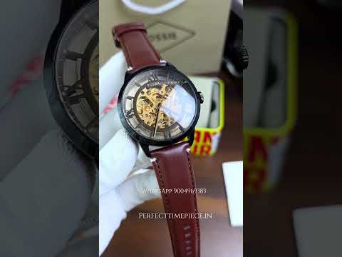 Fossil Townsman Automatic (skeleton dial) Brown