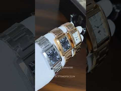 Cartier Tank Moonphase Chronograph 3 Colours
