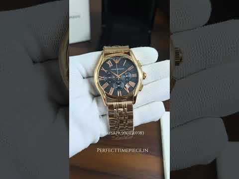 Emporio Armani Valente Rose Gold (3 Colours)