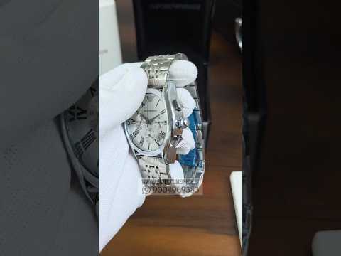 Emporio Armani Valente Silver 3 Colours