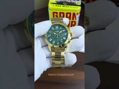 Fossil Grant Chronograph Gold Two Colours